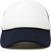 imageDALIX Two Tone Blank Trucker Hats Caps 2 for 1Navy BlueWhite