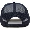 imageDALIX Two Tone Blank Trucker Hats Caps 2 for 1Navy BlueWhite
