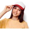 imageDALIX Two Tone Blank Trucker Hats Caps 2 for 1RedRoyal Blue