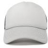 imageDALIX Two Tone Trucker Hat Summer Mesh Cap with Adjustable Snapback StrapGrayblack