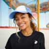 imageDALIX Two Tone Trucker Hat Summer Mesh Cap with Adjustable Snapback StrapLight Blue