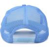 imageDALIX Two Tone Trucker Hat Summer Mesh Cap with Adjustable Snapback StrapLight Blue