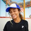 imageDALIX Two Tone Trucker Hat Summer Mesh Cap with Adjustable Snapback StrapRoyal Blue