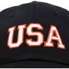 imageDALIX USA Baseball Cap Flag Hat Team US America Navy Red White Blue Gray Khaki BlackBlack