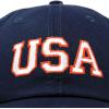 imageDALIX USA Baseball Cap Flag Hat Team US America Navy Red White Blue Gray Khaki BlackNavy Blue