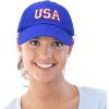 imageDALIX USA Baseball Cap Flag Hat Team US America Navy Red White Blue Gray Khaki BlackRoyal Blue
