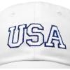 imageDALIX USA Baseball Cap Flag Hat Team US America Navy Red White Blue Gray Khaki BlackWhite