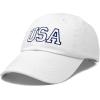 imageDALIX USA Baseball Cap Flag Hat Team US America Navy Red White Blue Gray Khaki BlackWhite