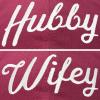 imageDALIX Wifey Hubby Couples Dad Hats Baseball Caps Married Gift Set of 2Maroon