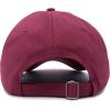 imageDALIX Wifey Hubby Couples Dad Hats Baseball Caps Married Gift Set of 2Maroon