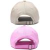 imageDALIX Wifey Hubby Couples Dad Hats Baseball Caps Married Gift Set of 2Pinkbeige