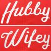 imageDALIX Wifey Hubby Couples Dad Hats Baseball Caps Married Gift Set of 2Red