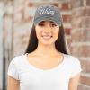 imageDALIX Wifey Hubby Couples Dad Hats Baseball Caps Married Gift Set of 2Washed Black