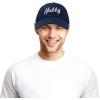 imageDALIX Wifey Hubby Couples Dad Hats Baseball Caps Married Gift Set of 2Whitenavy