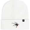 imageDALIX Black Widow Spider Beanie Warm Winter Cap Embroidered Hat BlackWhite