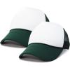 Dark Green/White