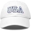 imageDALIX USA Baseball Cap Flag Hat Team US America Navy Red White Blue Gray Khaki BlackWhite
