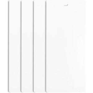 imageDALIX 825quot White Vertical Blinds Replacement Slats Sliding Door Window 4 Pack
