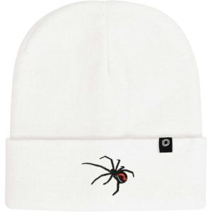 imageDALIX Black Widow Spider Beanie Warm Winter Cap Embroidered Hat BlackWhite