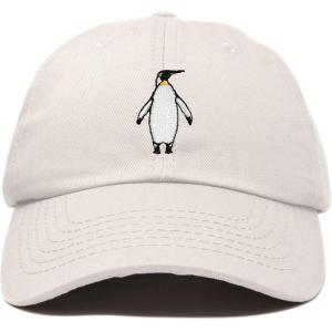 imageDALIX Penguin Hat Dad Baseball Cap Great AukBeige