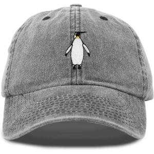 imageDALIX Penguin Hat Dad Baseball Cap Great AukBlack Vintage