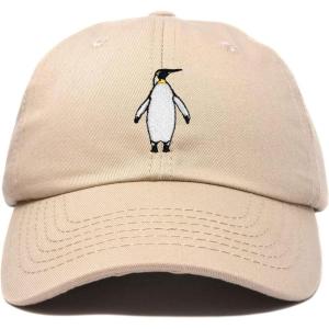 imageDALIX Penguin Hat Dad Baseball Cap Great AukKhaki