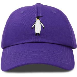 imageDALIX Penguin Hat Dad Baseball Cap Great AukPurple