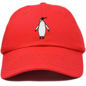 imageDALIX Penguin Hat Dad Baseball Cap Great AukRed