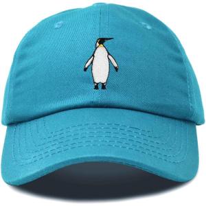 imageDALIX Penguin Hat Dad Baseball Cap Great AukTeal
