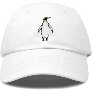imageDALIX Penguin Hat Dad Baseball Cap Great AukWhite