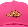imageDALIX Clownfish Baseball Cap Tropical Dad Hat for Men Womens HatsHot Pink