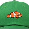 imageDALIX Clownfish Baseball Cap Tropical Dad Hat for Men Womens HatsKelly Green