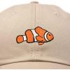 imageDALIX Clownfish Baseball Cap Tropical Dad Hat for Men Womens HatsKhaki