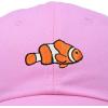 imageDALIX Clownfish Baseball Cap Tropical Dad Hat for Men Womens HatsLight Pink