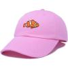 imageDALIX Clownfish Baseball Cap Tropical Dad Hat for Men Womens HatsLight Pink