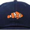 imageDALIX Clownfish Baseball Cap Tropical Dad Hat for Men Womens HatsNavy Blue