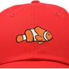 imageDALIX Clownfish Baseball Cap Tropical Dad Hat for Men Womens HatsRed