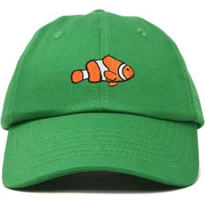 imageDALIX Clownfish Baseball Cap Tropical Dad Hat for Men Womens HatsKelly Green
