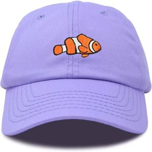 imageDALIX Clownfish Baseball Cap Tropical Dad Hat for Men Womens HatsLavender