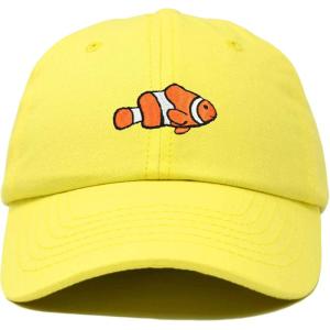 imageDALIX Clownfish Baseball Cap Tropical Dad Hat for Men Womens HatsMinion Yellow