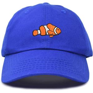 imageDALIX Clownfish Baseball Cap Tropical Dad Hat for Men Womens HatsRoyal Blue
