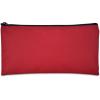 imageDALIX Bank Bags Money Pouch Security Deposit Utility Zipper Coin Bag in BlackRed