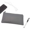 imageDALIX Zipper Bank Deposit Money Bags Cash Coin Pouch 6 Pack in BlackGray