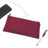imageDALIX Zipper Bank Deposit Money Bags Cash Coin Pouch 6 Pack in BlackMaroon
