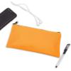 imageDALIX Zipper Bank Deposit Money Bags Cash Coin Pouch 6 Pack in BlackOrange