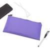 imageDALIX Zipper Bank Deposit Money Bags Cash Coin Pouch 6 Pack in BlackPurple