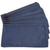 imageDALIX Zipper Bank Deposit Money Bags Cash Coin Pouch 6 Pack in BlackNavy Blue