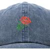 imageDalix Rose Hat KhakiNavy Blue Vintage