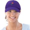imageDalix Rose Hat KhakiPurple