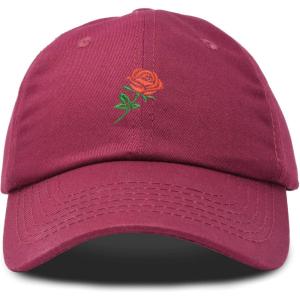 imageDalix Rose Hat KhakiMaroon